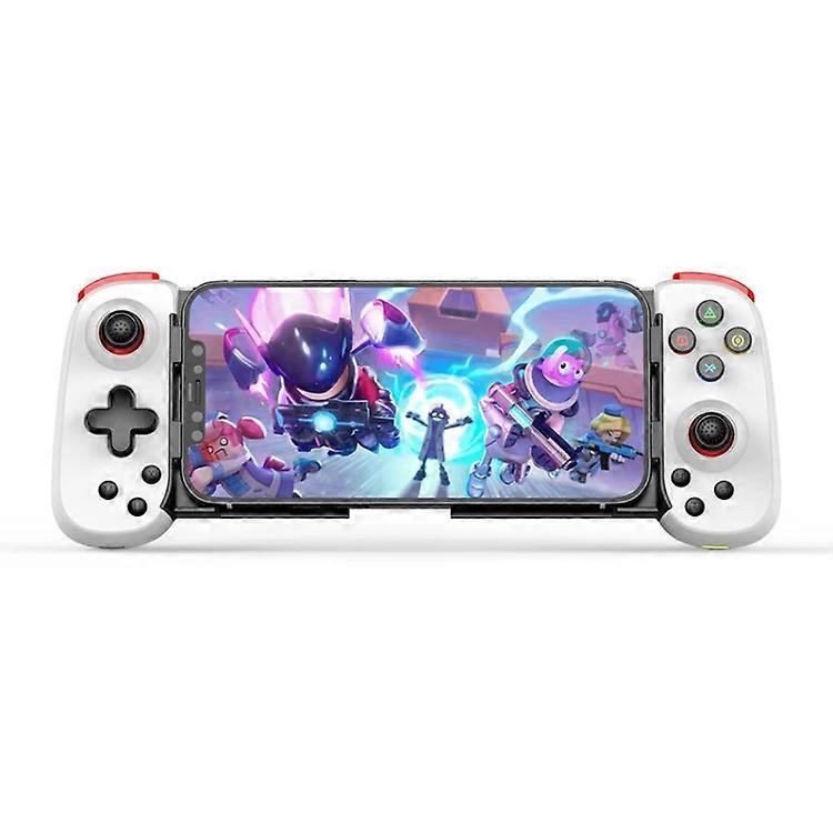 适用于 Nintendo Switch / PC / IOS / Android 白色的蓝牙可拉伸游戏控制器
