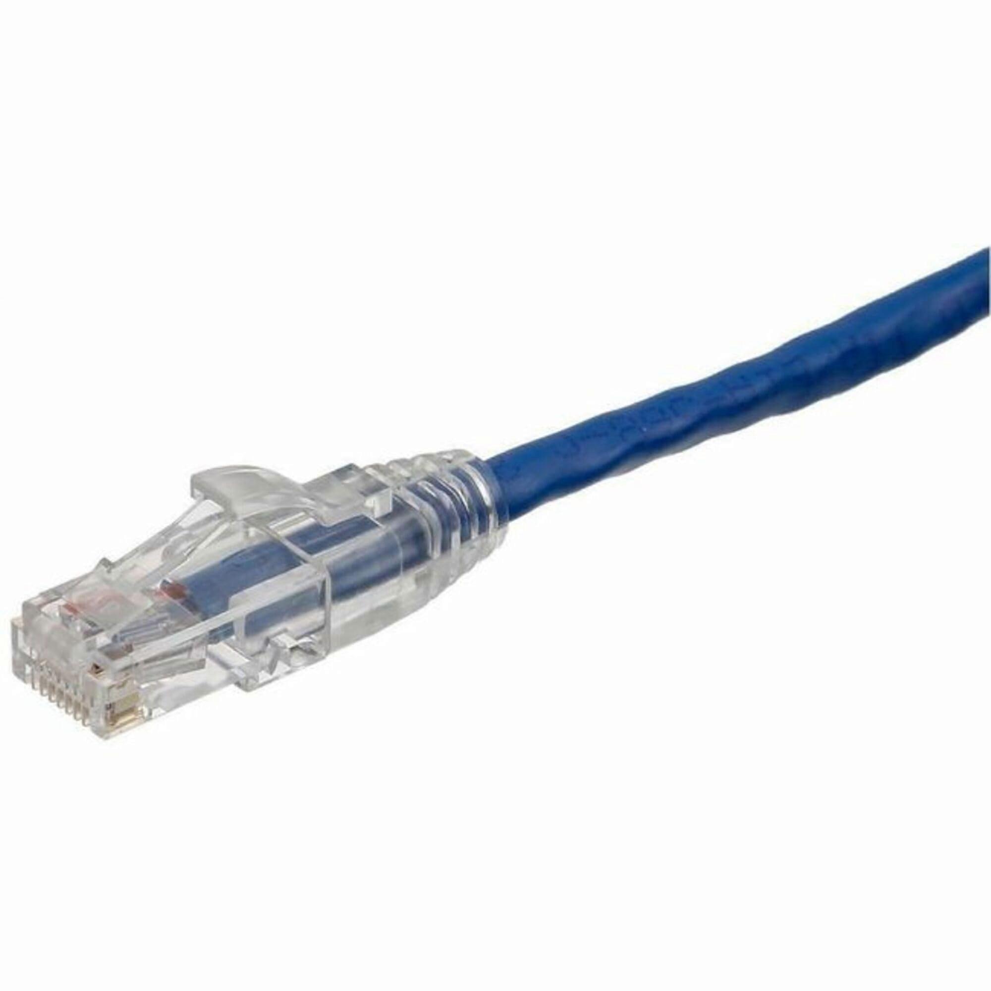 Memory - AXG97657 5FT CAT6A Snagless Shielded (STP) Patch Cable - Blue - TAA Compliant