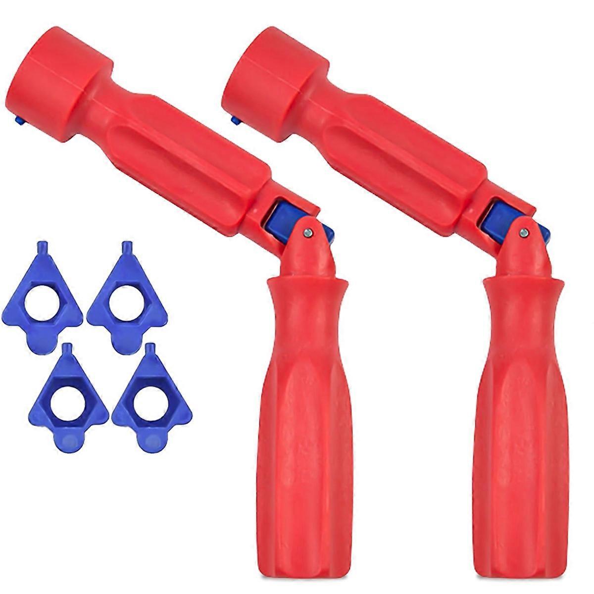 Universal Toilet Seat Mounting Key,2Pieces Toilet Seat Mounting Tool
