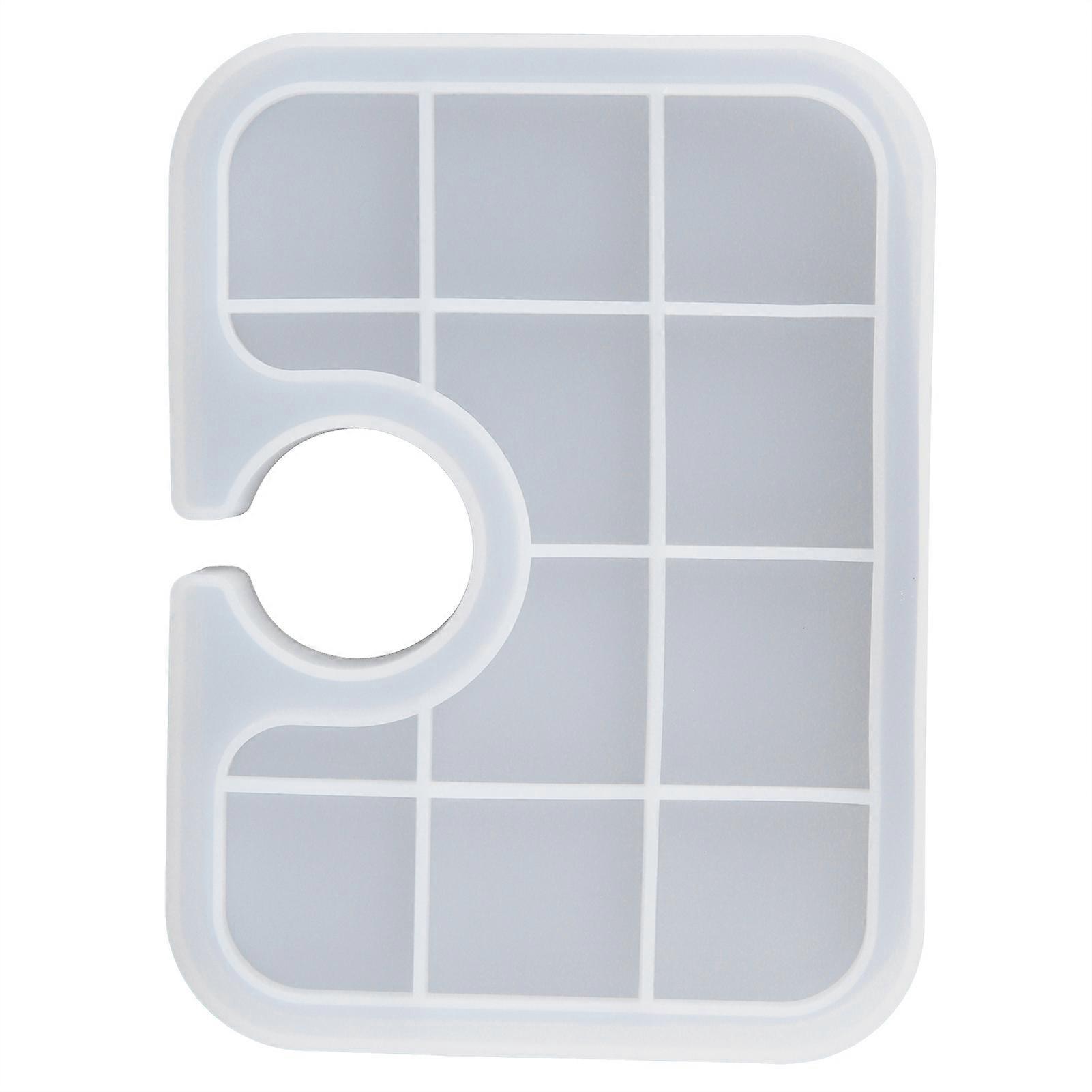 Translucent Silicone Mold for Epoxy Resin Glue Tray DIY Tool Small