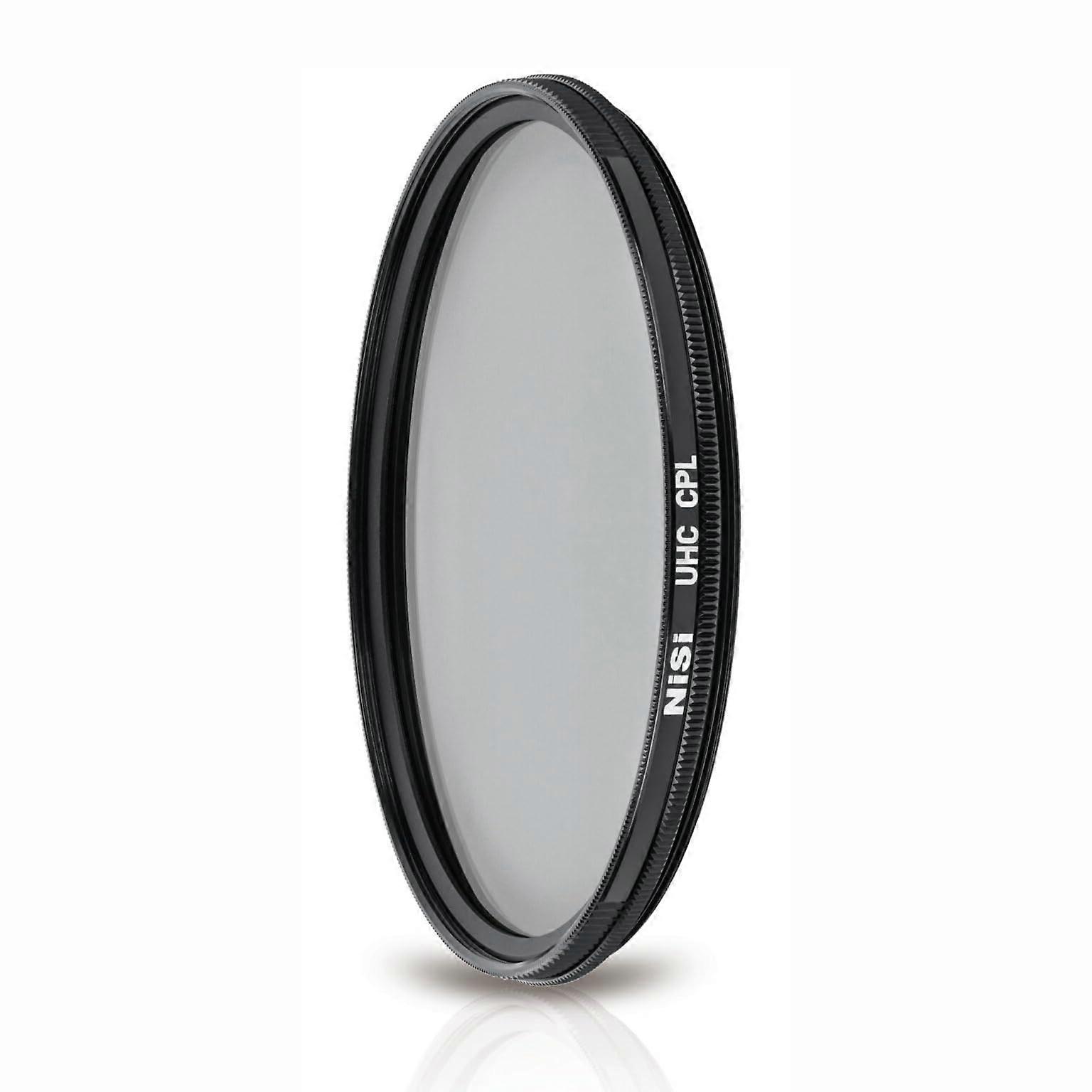 62mm Circular Polarizing Filter UHC CPL Slim Frame Optical Glass Ultra Hard Nano Coatings Hydrophobic Scratch Resistant
