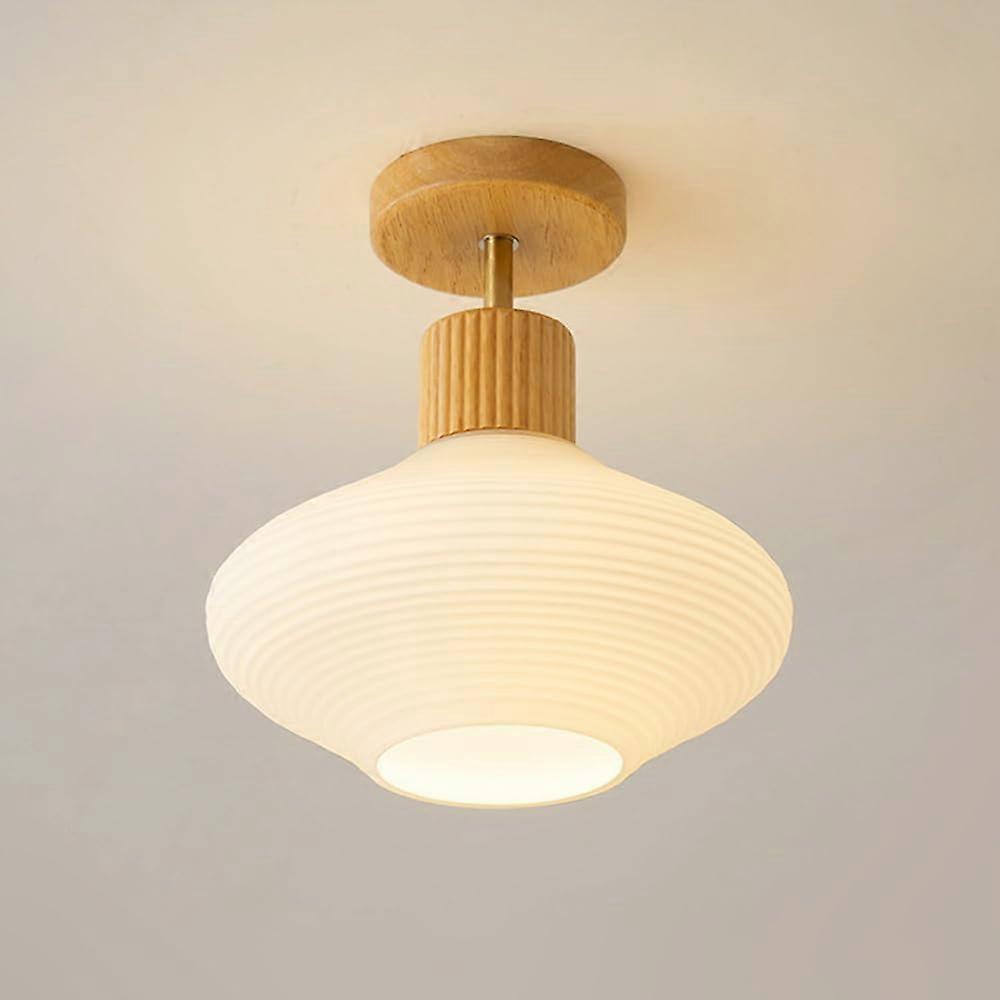Hallway Ceiling Light Semi-Flush Mount, Modern Close-To-Ceiling Fixture, Hallway Lighting