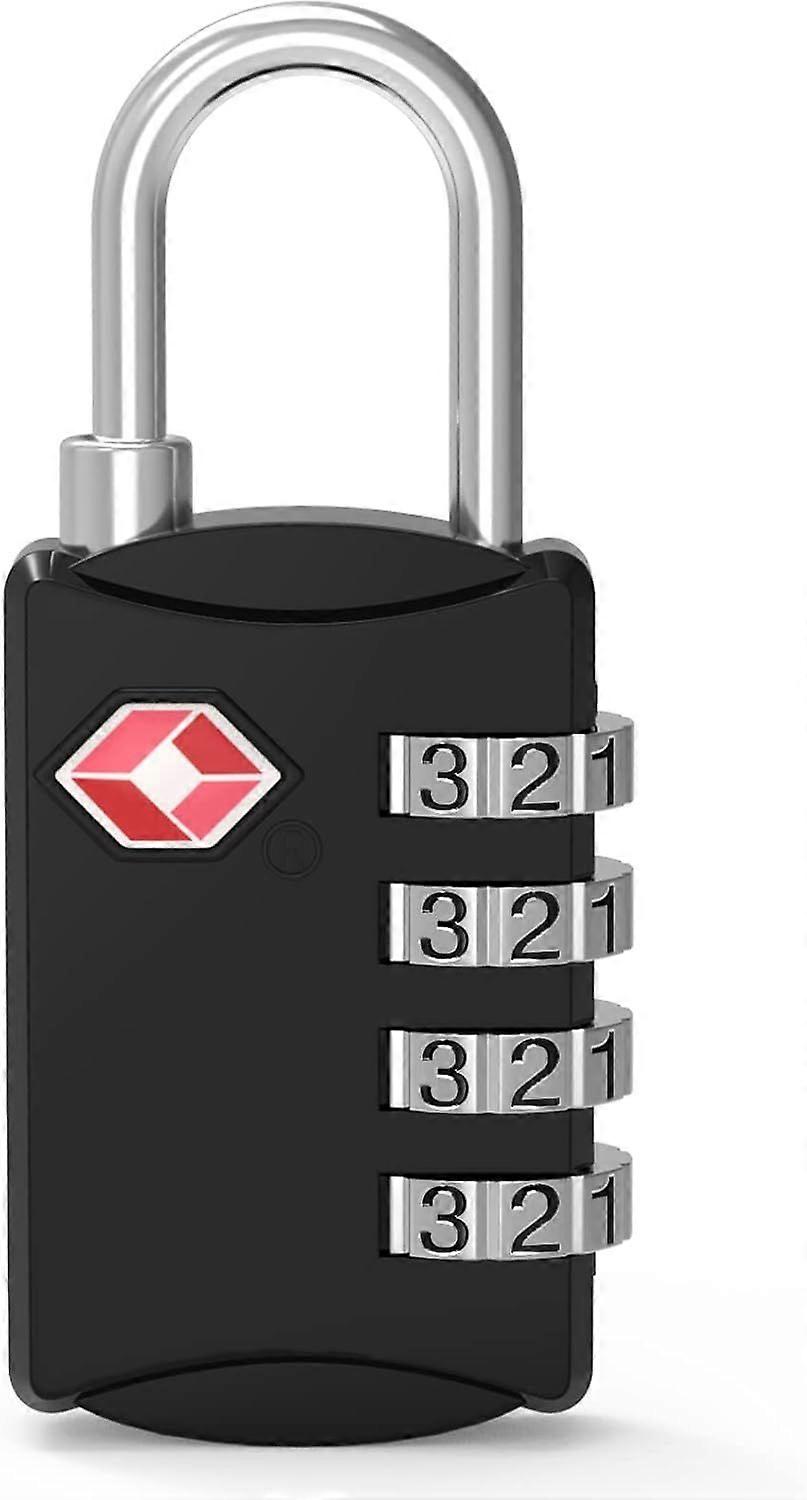 TSA Luggage Lock, Black - 1 pc