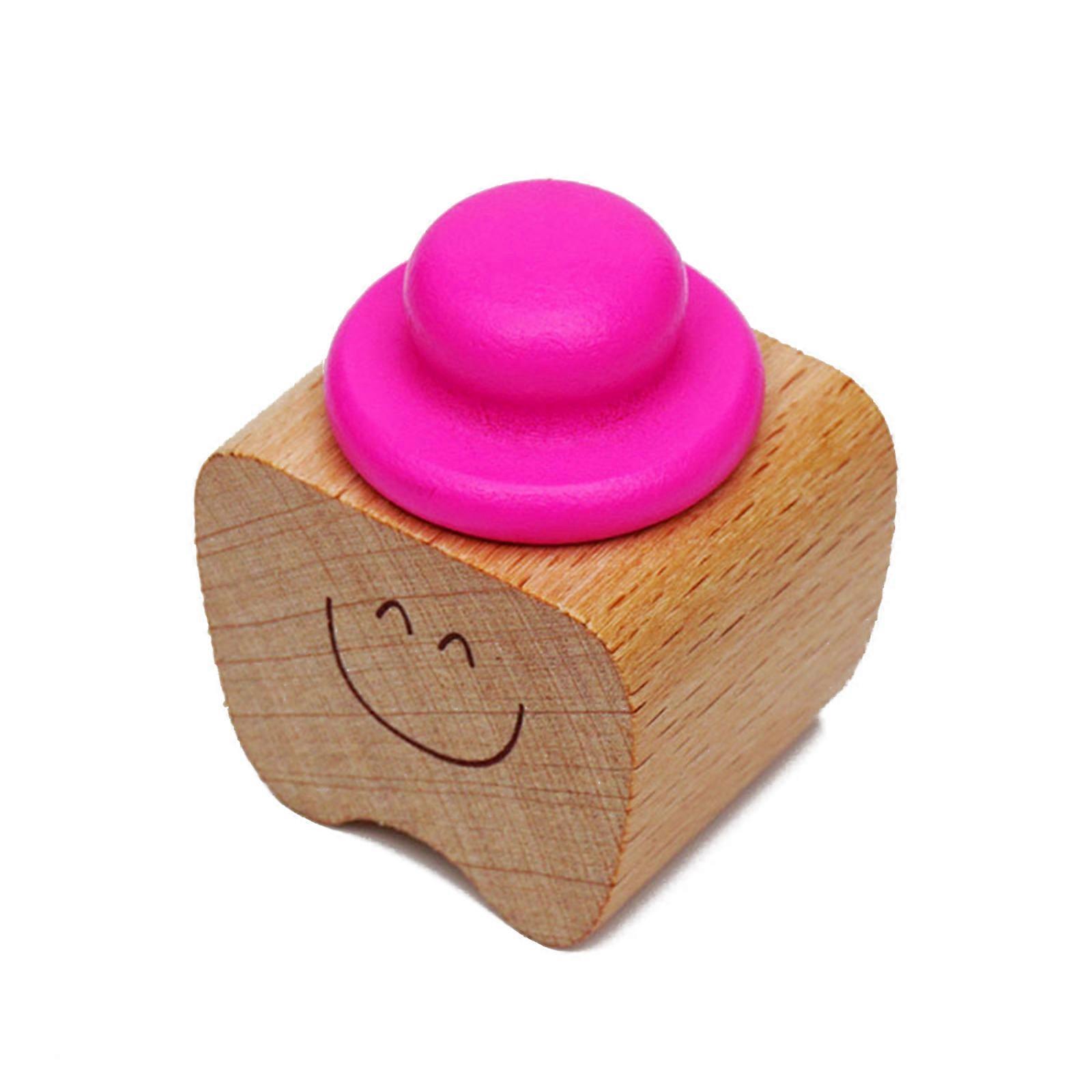 Baby Tooth Box Keepsake Wooden Tooth Storage & Saver Box for Lost Teeth Children Newborn Baby Birthday Shower Gift  Rose Red