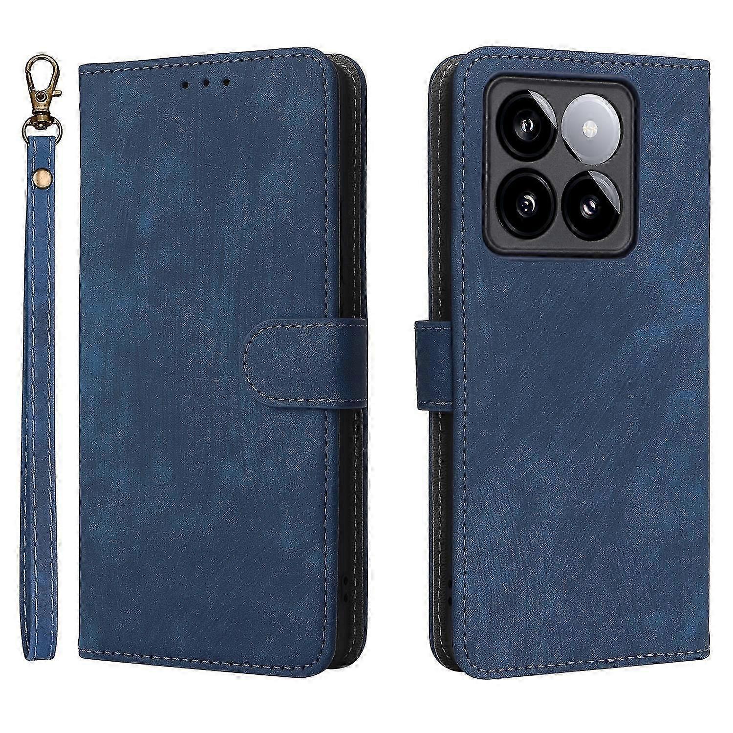 PU Leather Wallet Case with RFID Blocking Stand Function and View Access for 14T Model