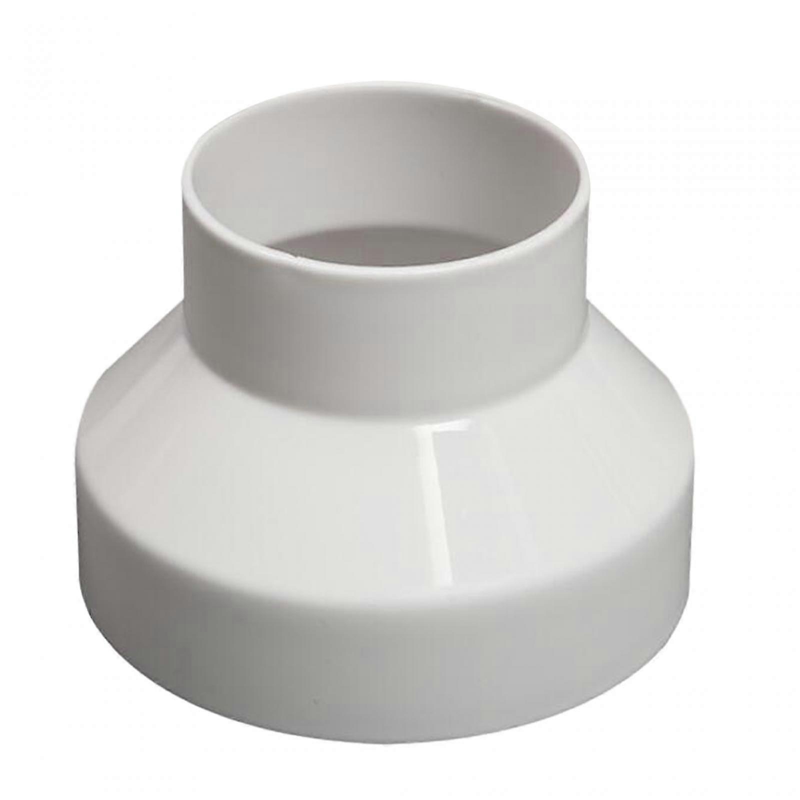 4" to 3" Duct Reducer-Increaser Adapter for Inline Ventilation System Accessories