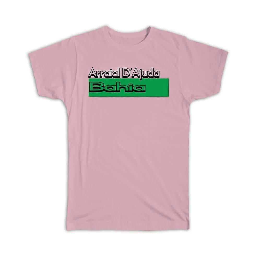 Camiseta de Presente: Arraial dAjuda Bahia Retângulo