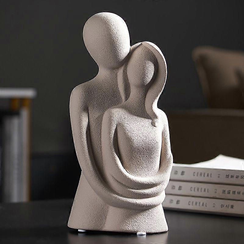 Creative ceramic abstract figure ornaments