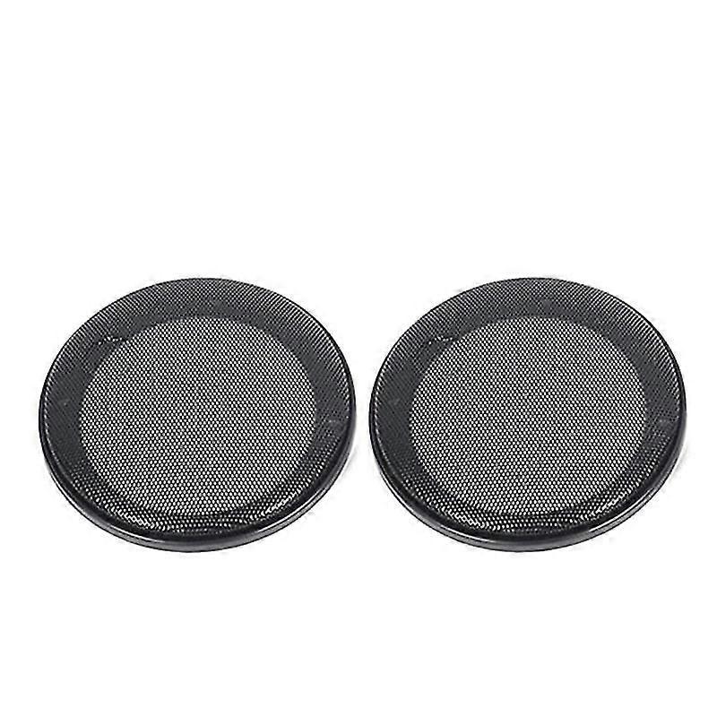 Audio Speaker Cover Mesh Replacement Decorative Circle Grille Protect Black