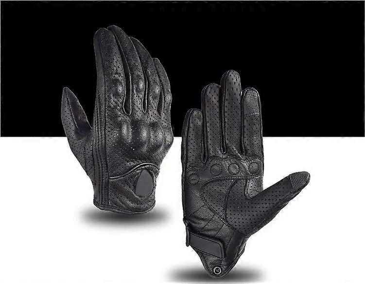 motorcycle accessories Motorcycle Gloves Leather Motocross Gloves Motorcyclist Protection Goatskin Touchscreen Gloves