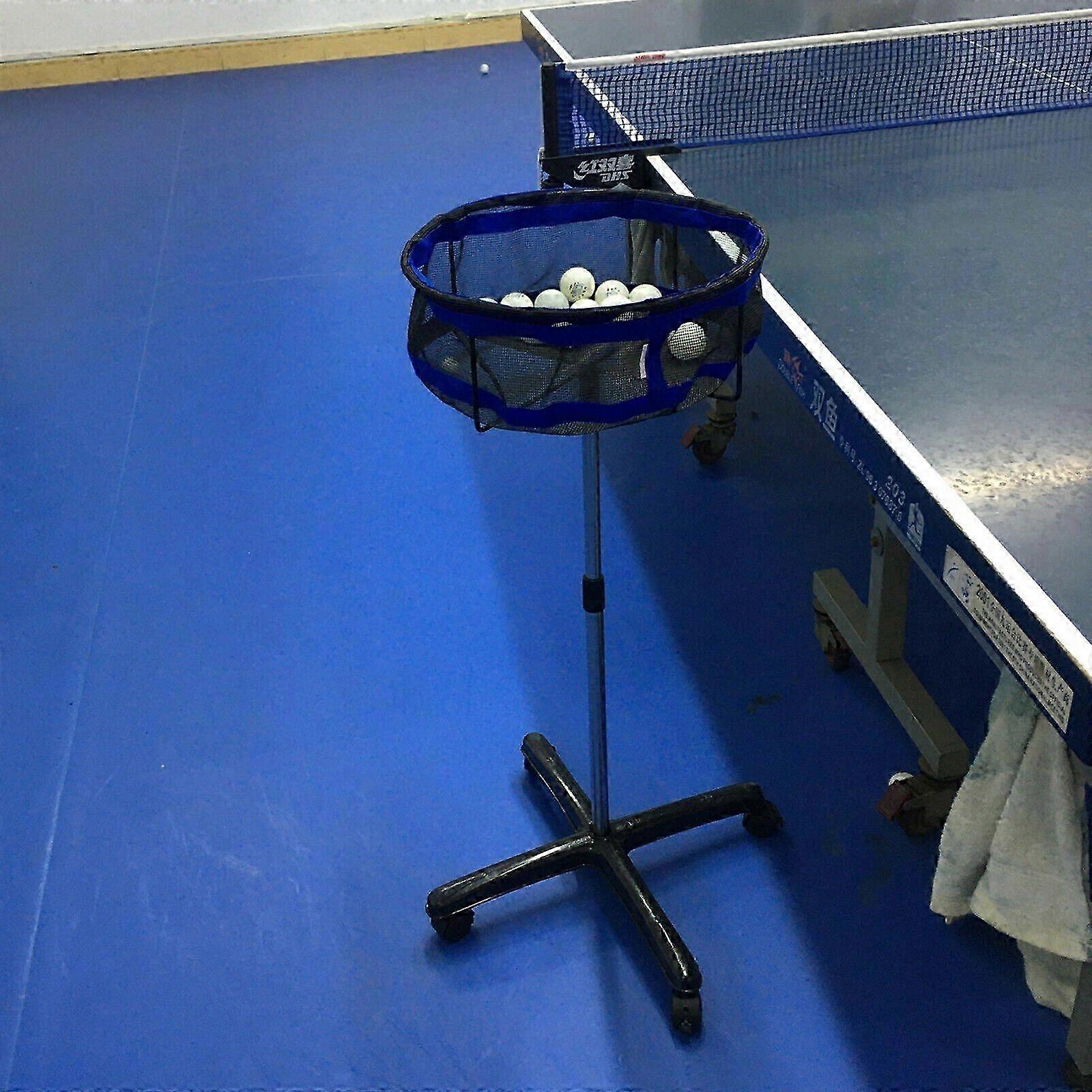 אגן טניס שולחן אחסון רב כדורי אספן טניס שולחן מתלה גולף אספן טניס שולחן