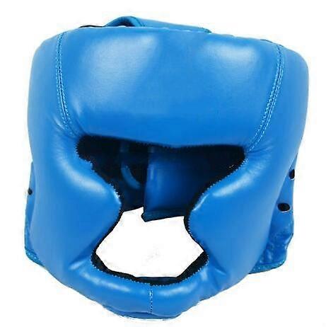 WSD001 Adjustable Adult Fighting Training Helmet Boxing Protective Gear(Red)