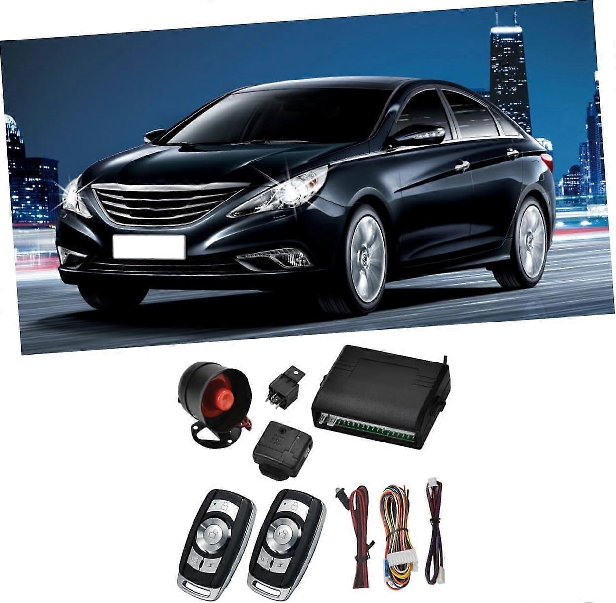 1set AntiTheft Security System Auto Vibration Alarm for Vehicles Programmable Modes Reminder Feature