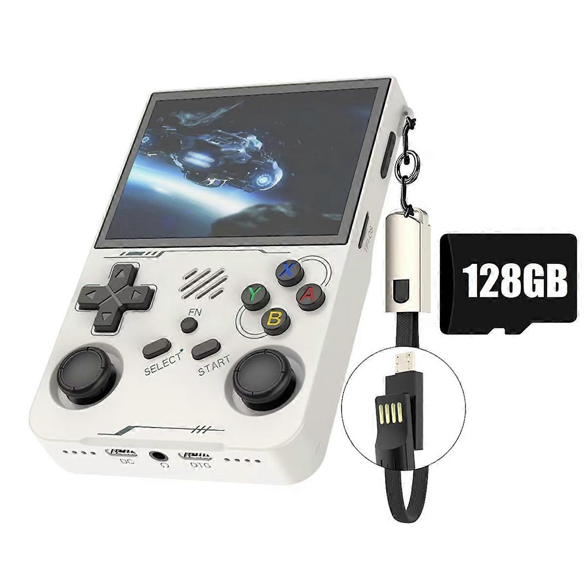 R36XX Retro Handheld Game Console 128G 30000+Games WiFi Linux Portable Pocket Video Player 3.5 Inch 
