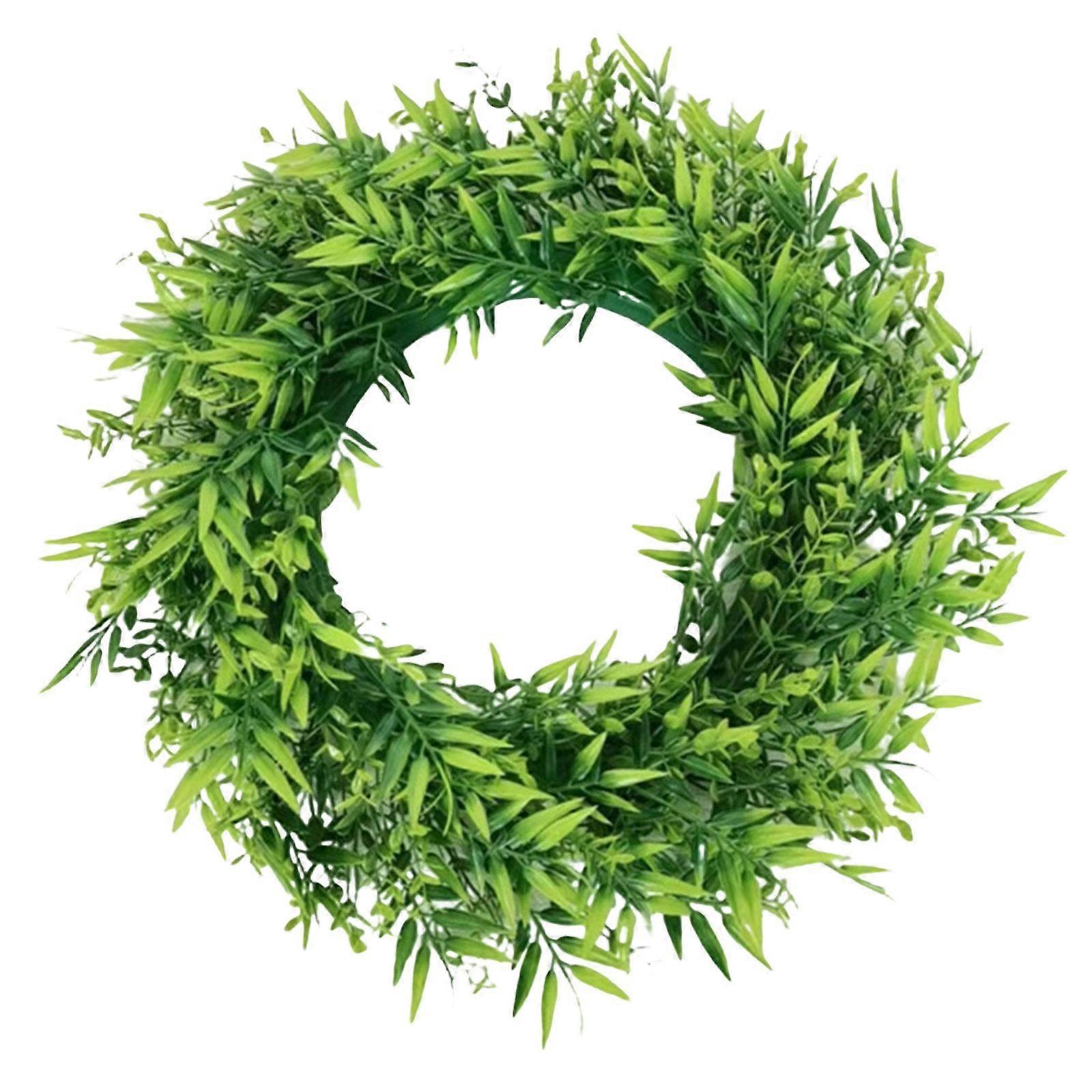 Artificial Wreath Greenery Garland Wall for Easter Decor Wedding