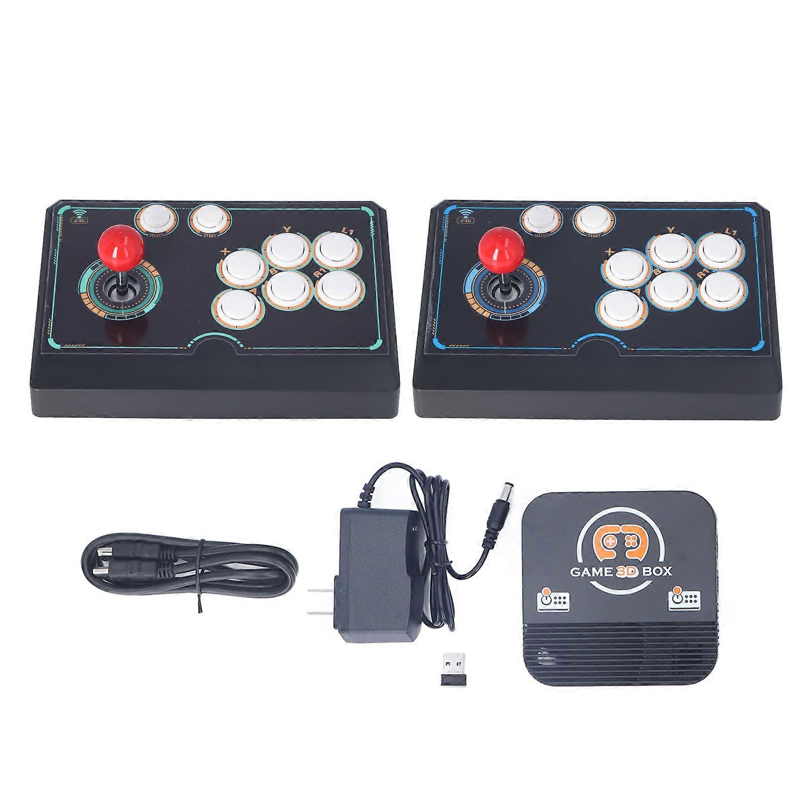 Console Game Machine Wireless HD Output Double Joystick 2 Players 3D Game Player 100‑240V