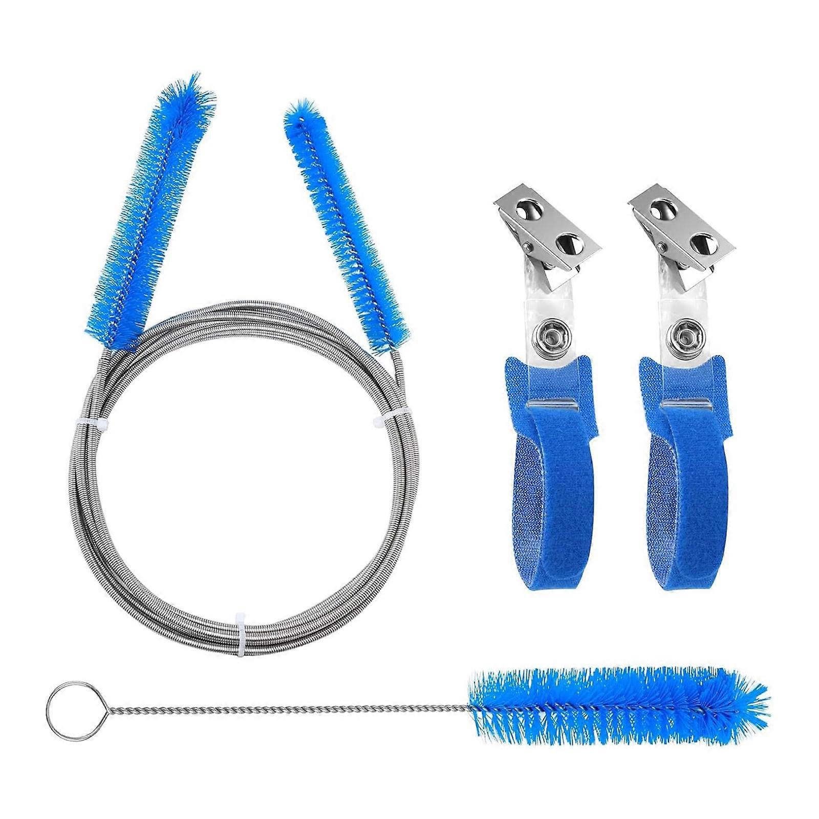 Set of 4 Ventilator Tube Brushes Cleaning Tool Set for Deep Cleaning Standard and Slim Hoses Cleanliness and Maintenance