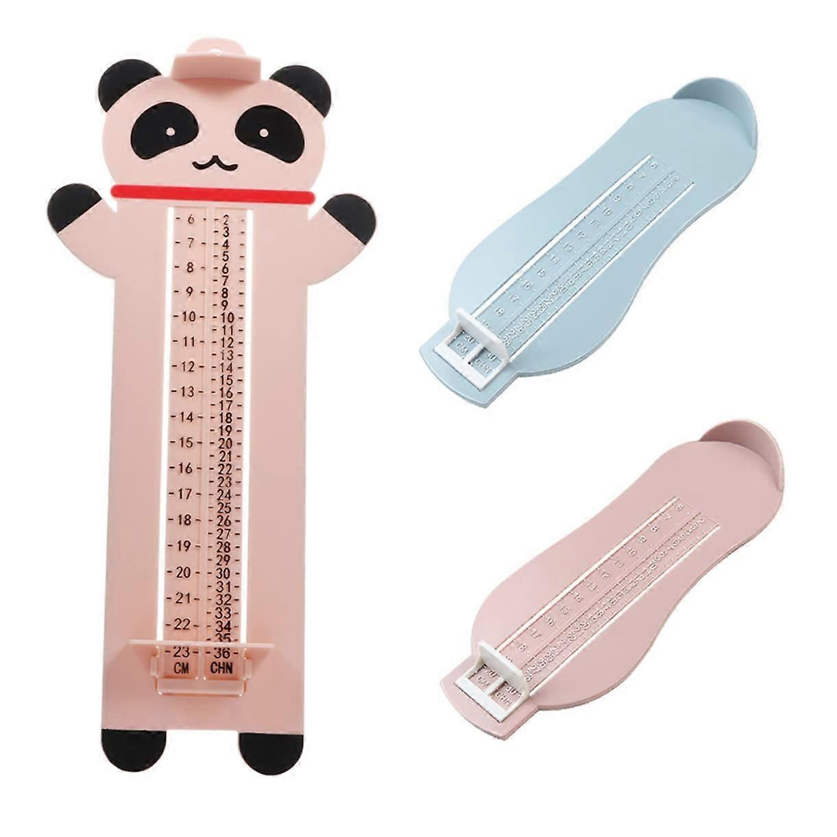 Boys and Girls Foot Gauge Measuring Device for Toddlers - Adjustable Shoe Size Helper Tool, Accurate Measurement, Kids Sizes