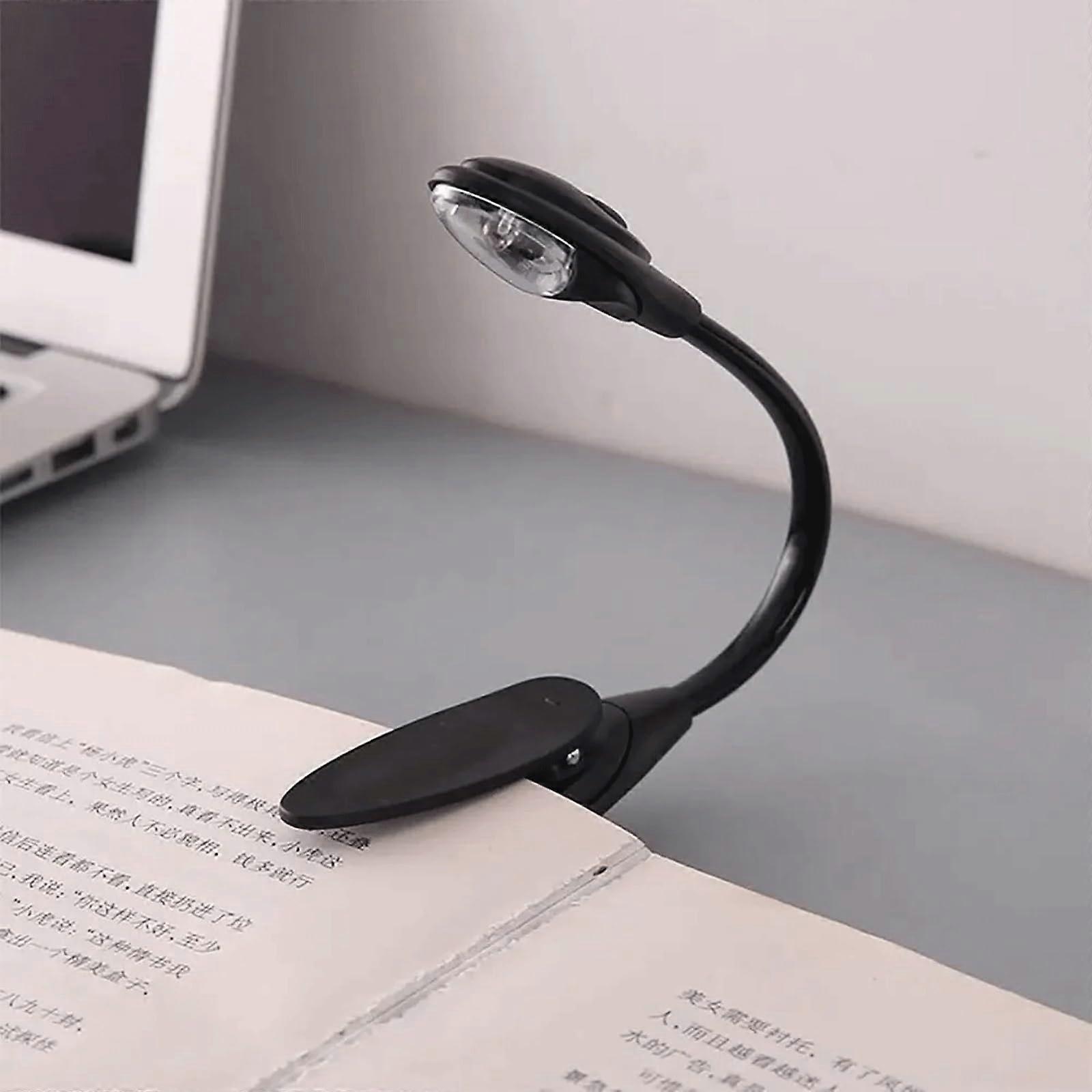 LED Book Light Suitable for Bed Reading, Clip On Reading Light, Reader Gift Or Book Enthusiast(Color:Black)