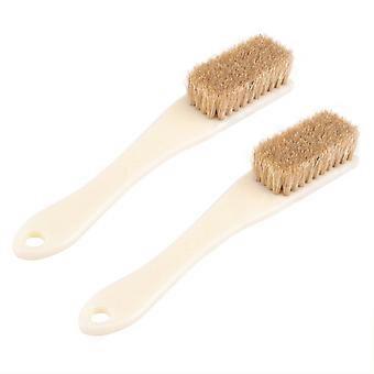 2pcs Brosse d’escalade Outil de nettoyage durable Portable Ferme Bloc Chalk Brush Poignée Forte Brosse D’escalade De Roche