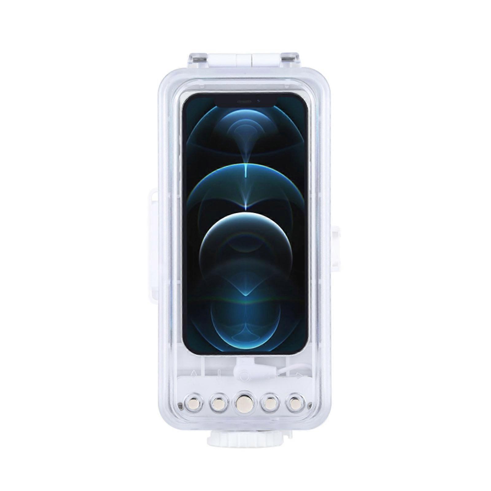 147ft Waterproof Diving Housing Phone Underwater for Case for iOS 13.0 or Above Phone for Case Sensitive Operation Multicolor