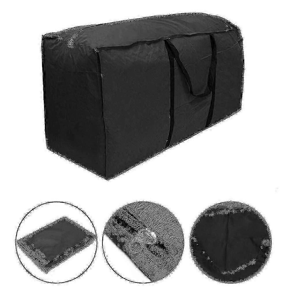 Bolsa de armazenamento extra grande com zíper e à prova d'água para móveis de jardim, resistente