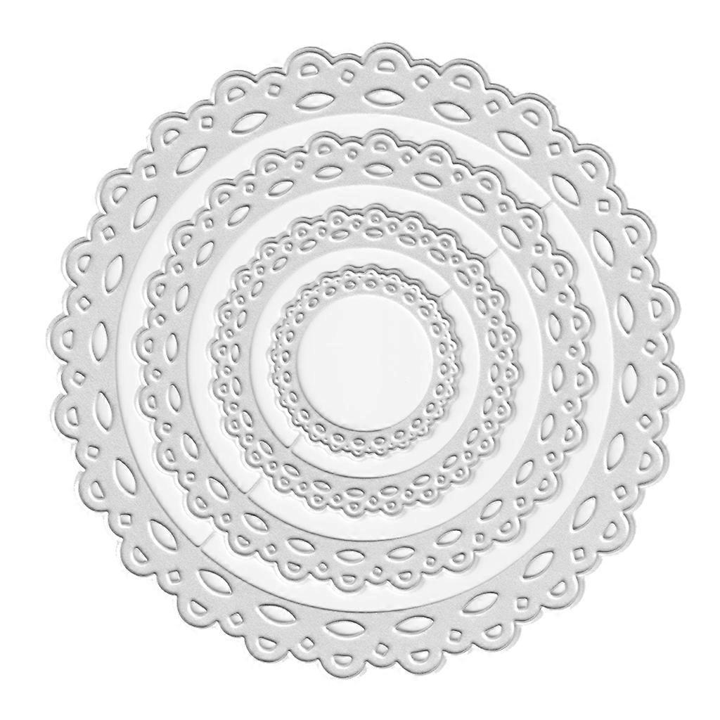 Nested Frames Cutting Dies Lace Die Cuts Embossing Script Dies Stencils for DIY Scrapbooking Journaling Embellishments