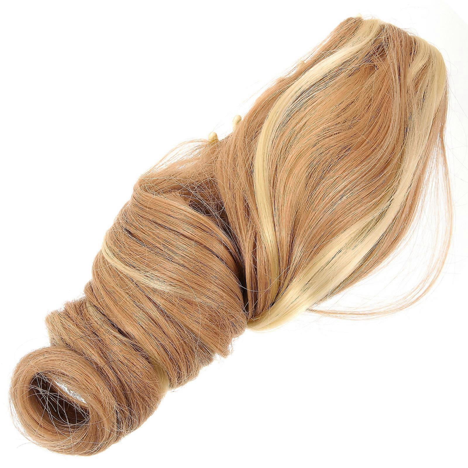 Curly Ponytail Hairpiece, Robust Claw Clip for Durability, Perfect for Costume Parties