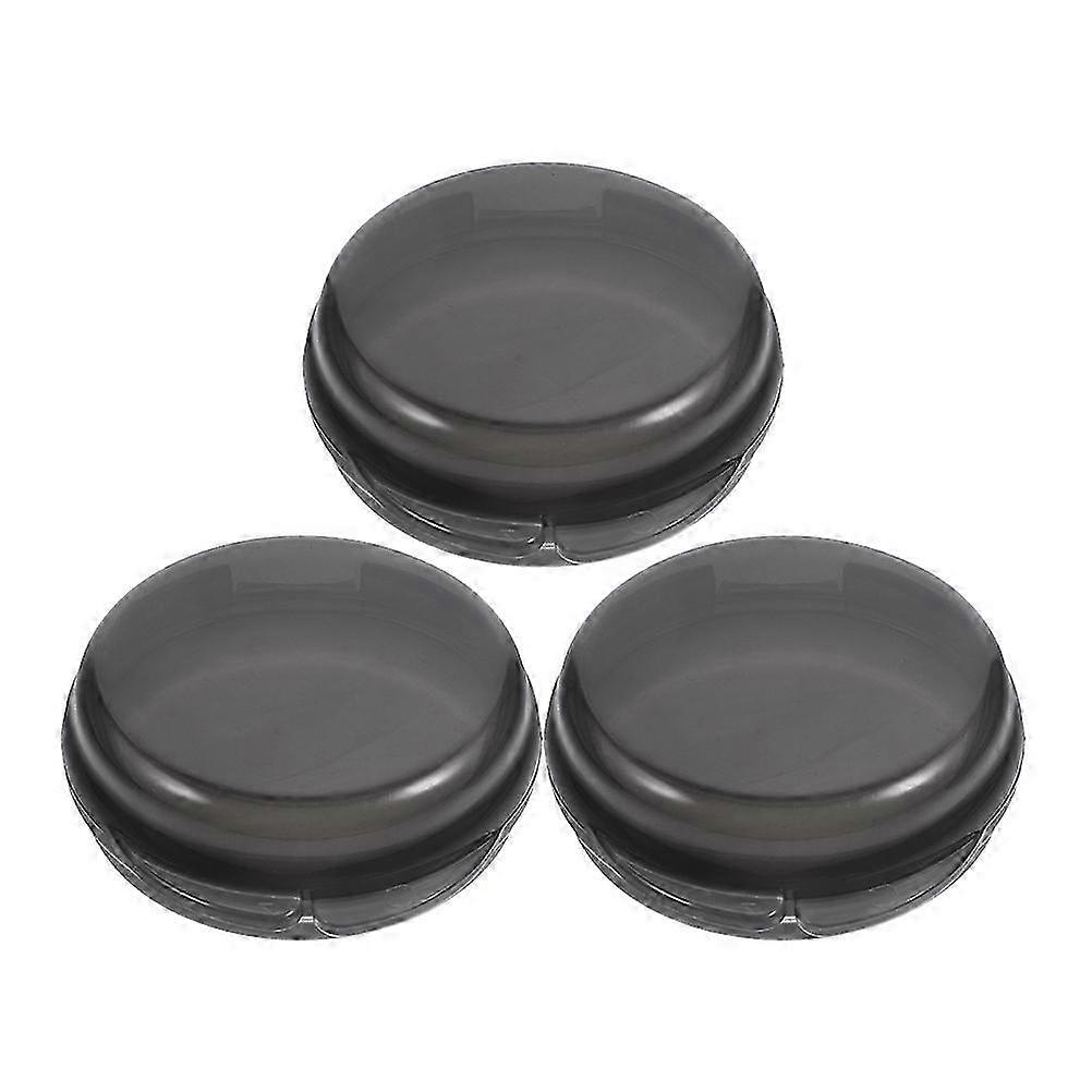 3Pcs Travel Pill Container Plastic Pill Organizer Daily Medication Pill Container Small Tablet Holde