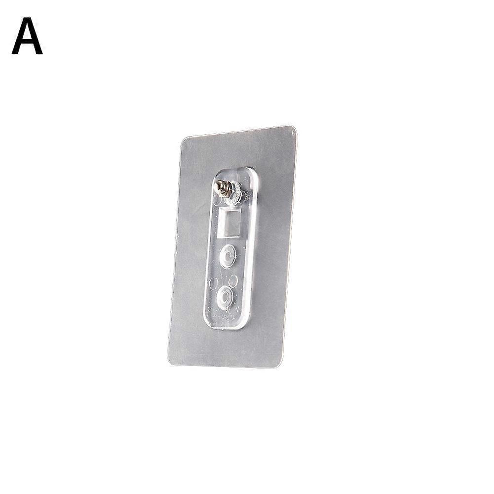 Extra Large Transparent(A)$Traceless Adhesive Hook Large Screw Adhesive Photo Frame Wall Tile Wall钉壁挂粘钩