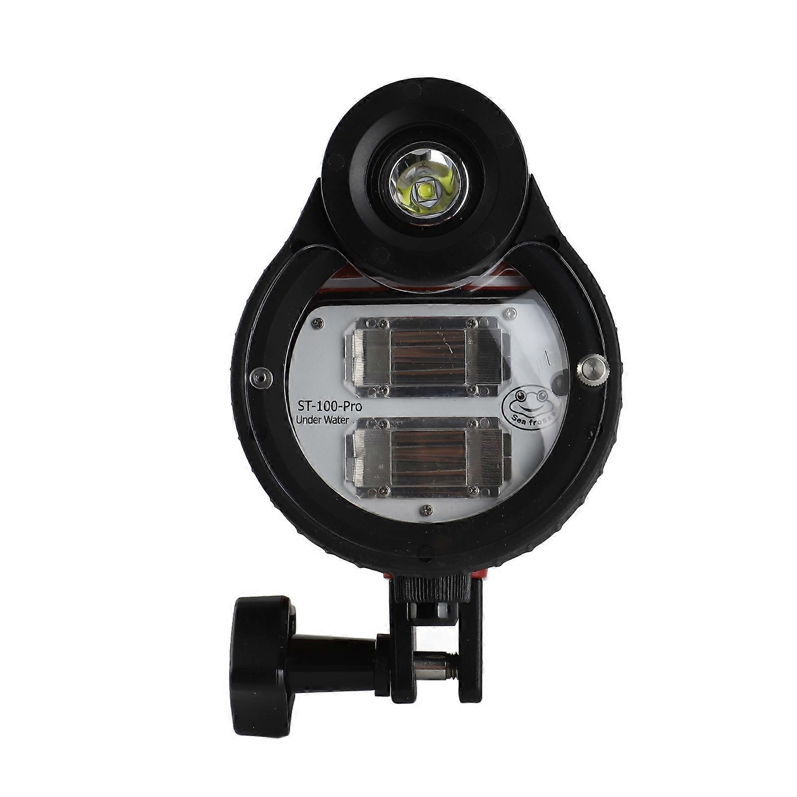 ST100 Pro Underwater Strobe Professional Underwater Photography Strobe Flash Light with Optic Cable