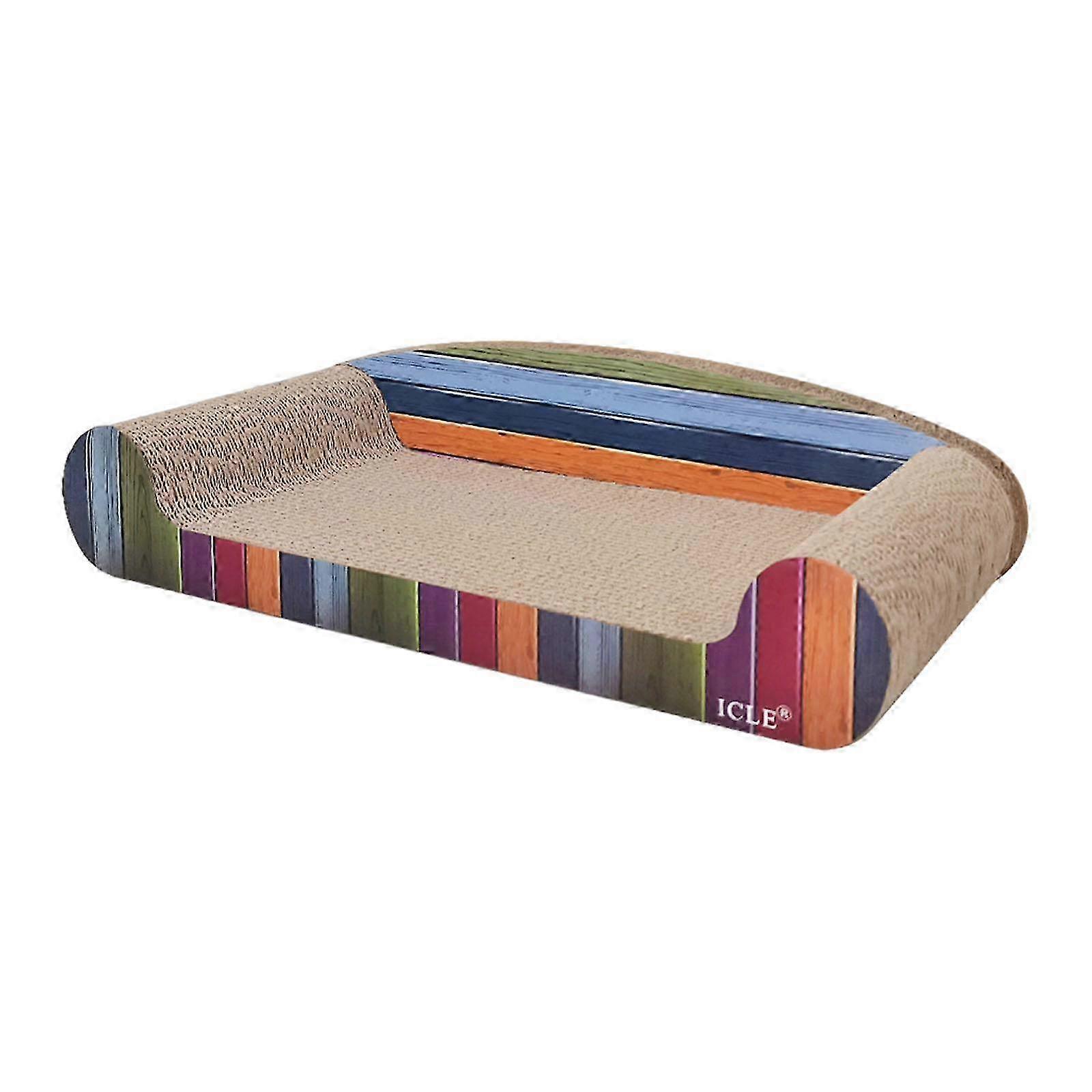 Multifunctional Cat Scratching Pad and Sleeping Nest Furniture Protector for Cats to Grind Paws and Keep Furniture Safe