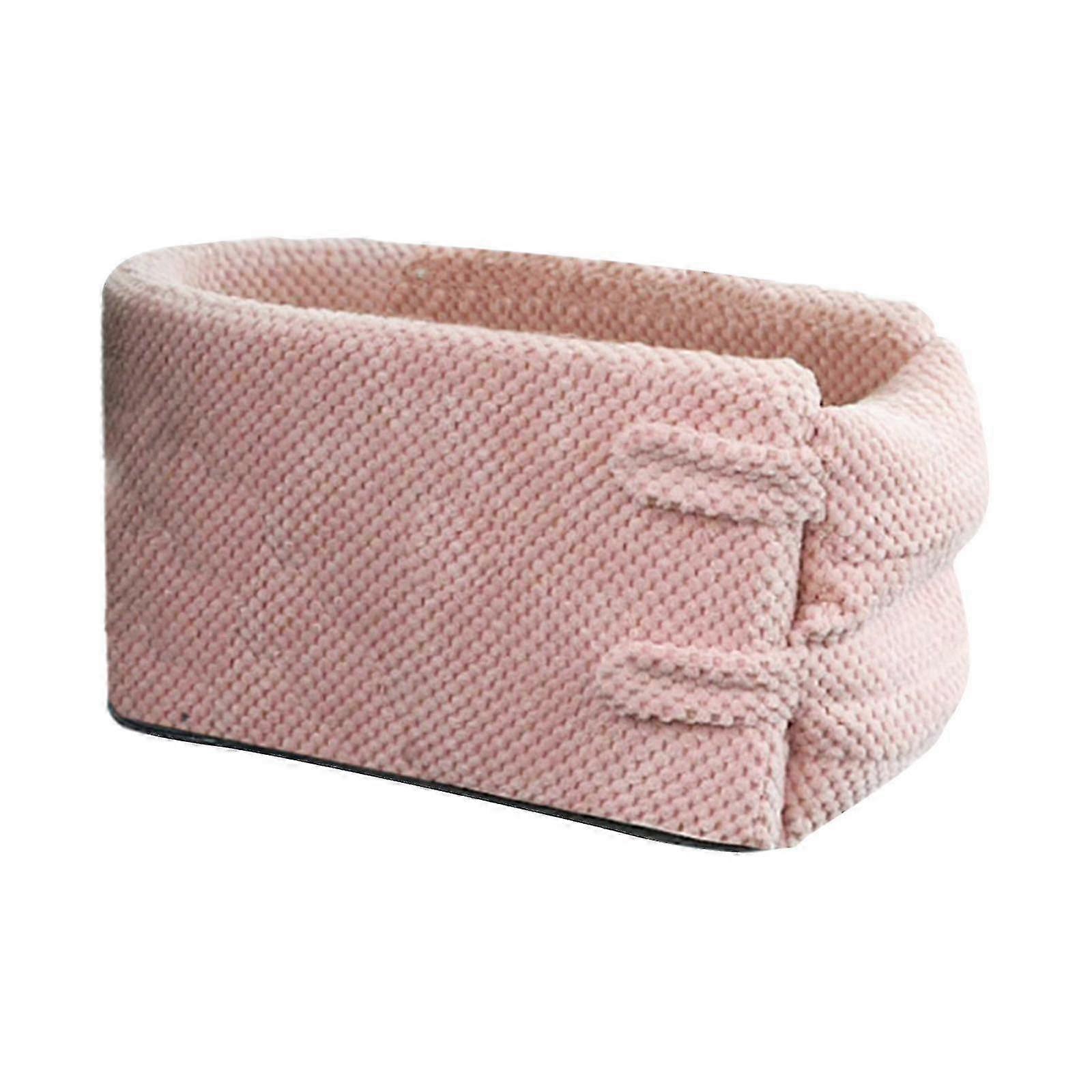 Portable Dog Car Carrier with Anti-Collapse Mat, Scratchproof Cage for Car Armrest Box Protection 2025