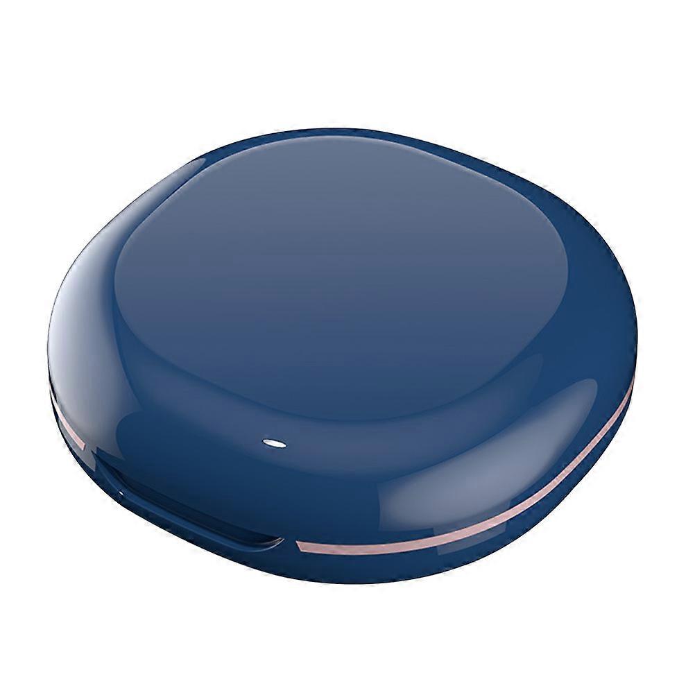 Travel Pill Organizer Multi-Grid Portable Medicine Carrying Convenient Medicine Case Elders Moisture-Proof 7.8X7.8CM Blue 1Set