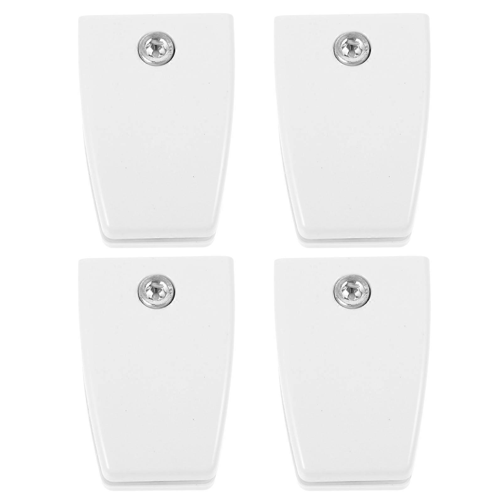 4pcs Desk Divider Clamp Partition Support Clips for Office, School, Meeting Rooms – Sturdy Brackets, Easy Installation
