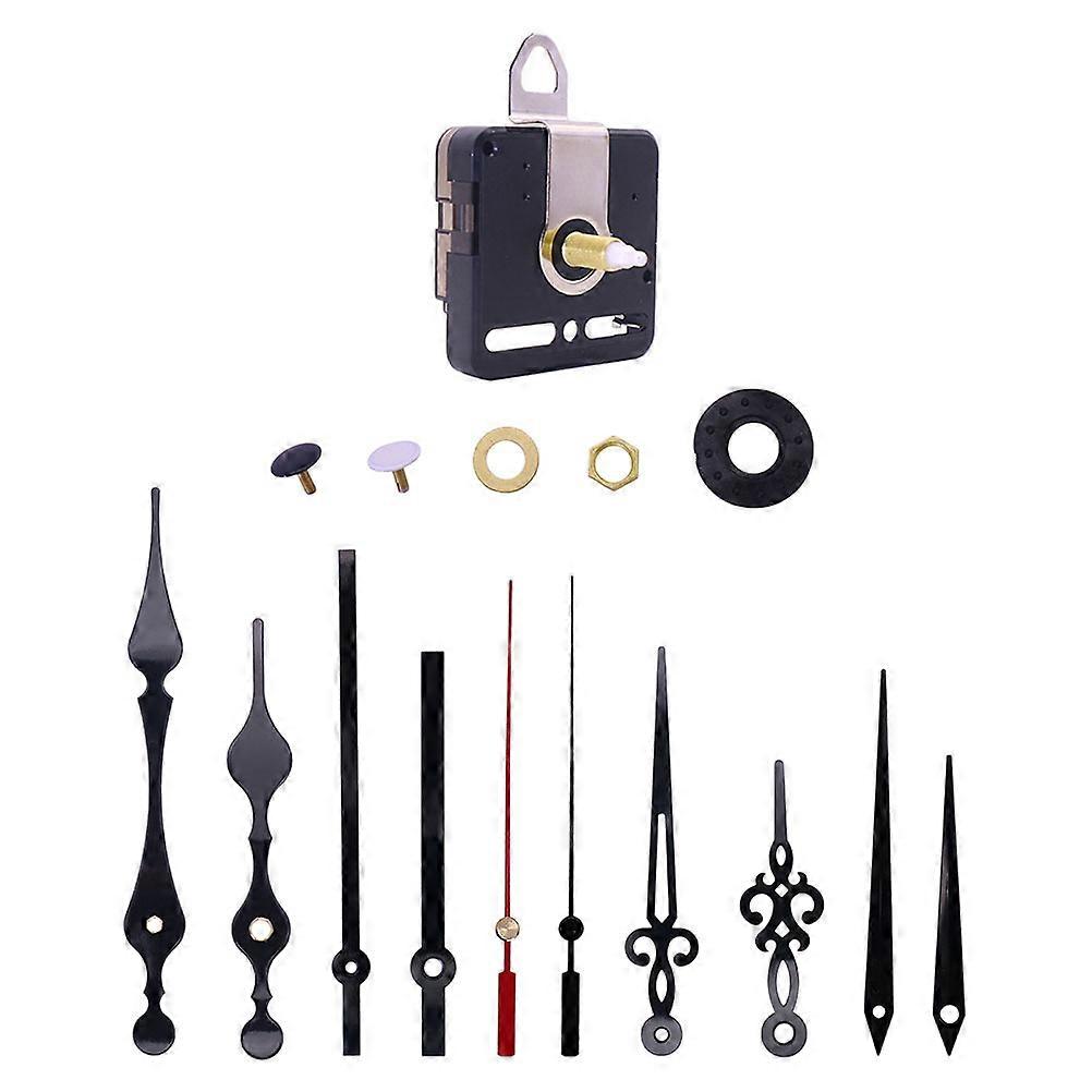 Clock Replacement Kit Replaceable Clock Movement Home Decoration Silicone Wear-Resistant Clock Parts 1 Set