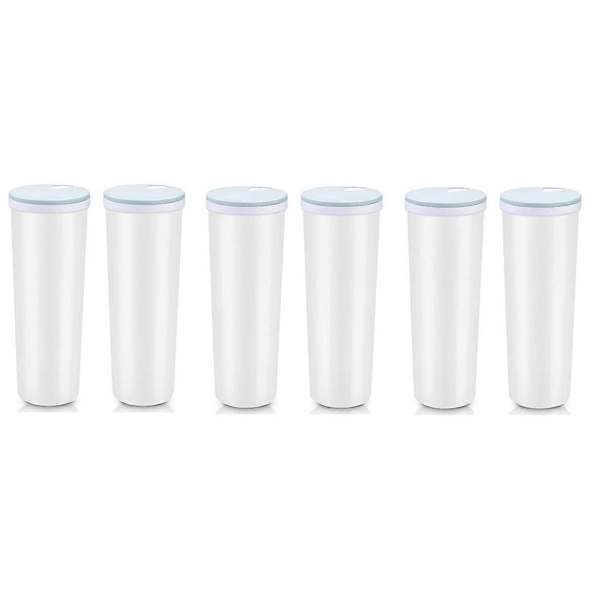 2L Tall Clear Spaghetti Pasta Storage Container with Adjustable Lid