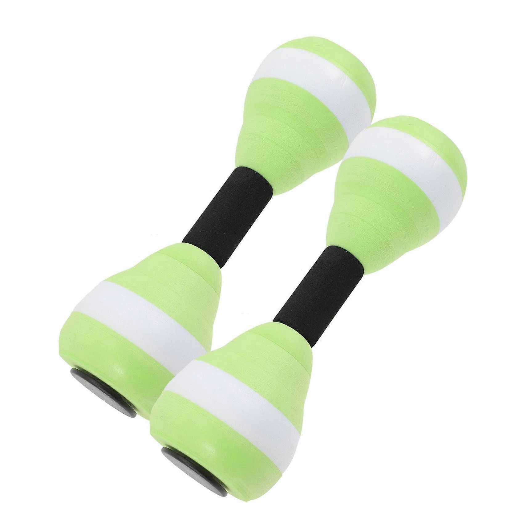 Aquatic Fitness Dumbbells - Floating Water Weights for Water Aerobics, EVA Material, Pool Exercises, Rehabilitation, Strength Training
