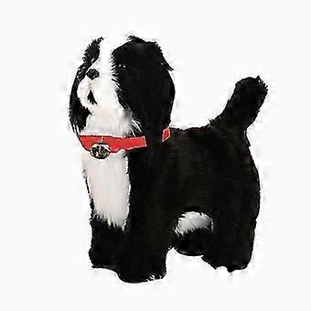 2025 Robot Dog Toys Interactive Electronic Plush Puppy Sound Control Teddy Walk Bark With Music Touching Control Robotic Animal Pet