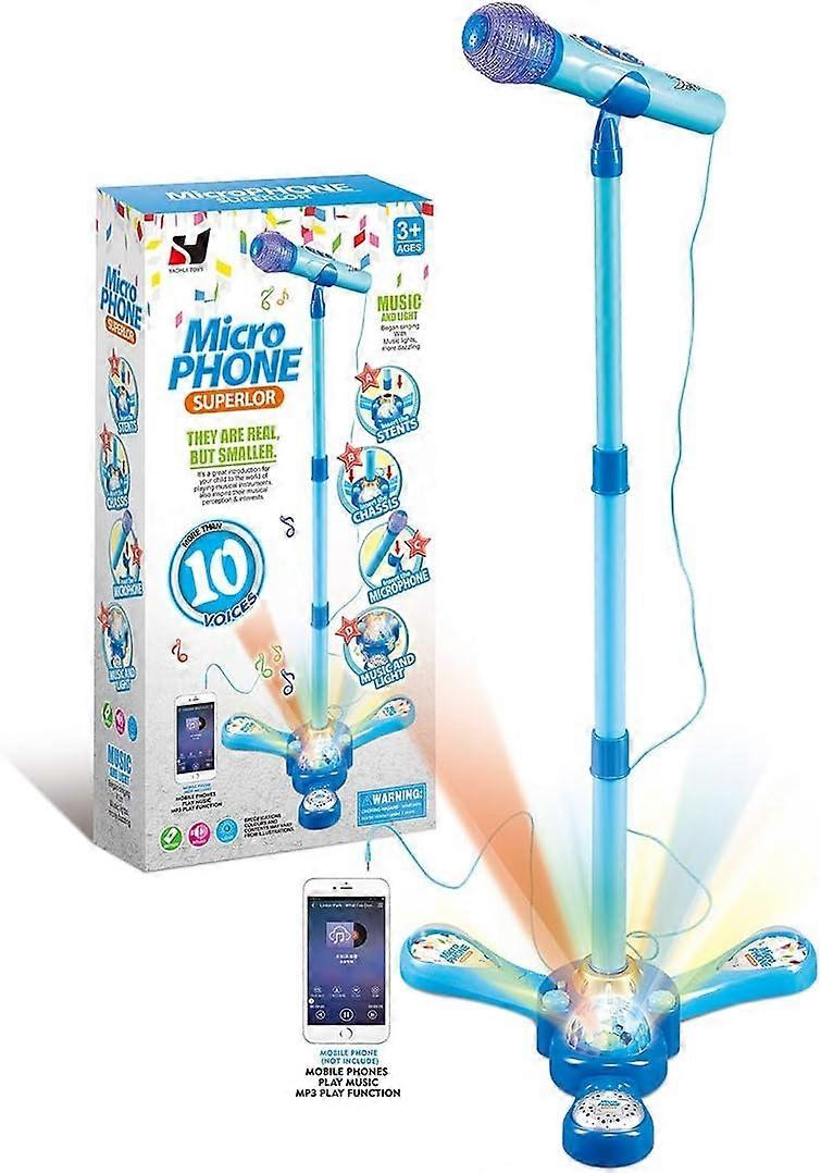 toy microphone for children with stand, karaoke machine - Perfet