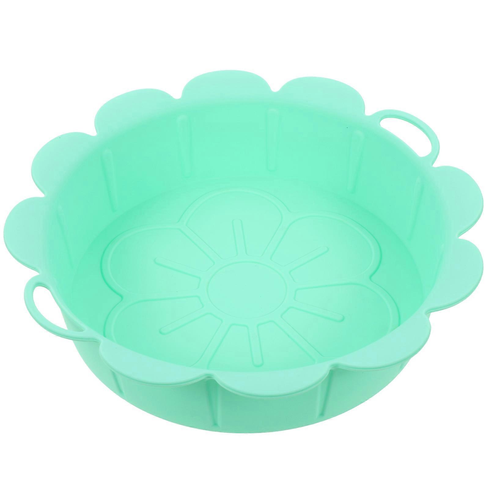 Reusable Air Fryer Mat Silicone Non-Stick Heat-Resistant Kitchen .00X21.00X5.20CM 1 Piece