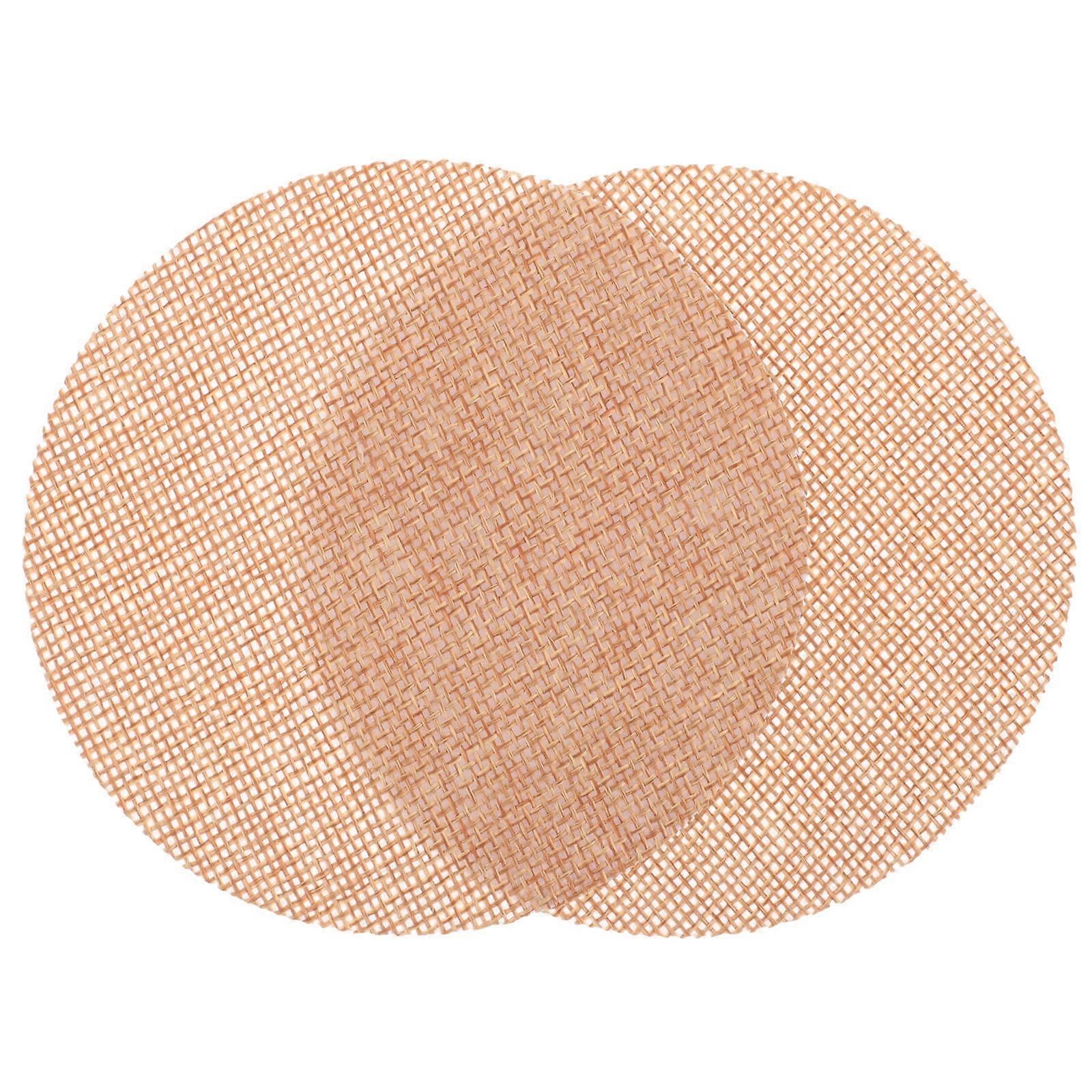 Fabric Lampshade Diffuser Reduce Eye Irritation .00X10.00X0.10CM Round Shape 2Pack