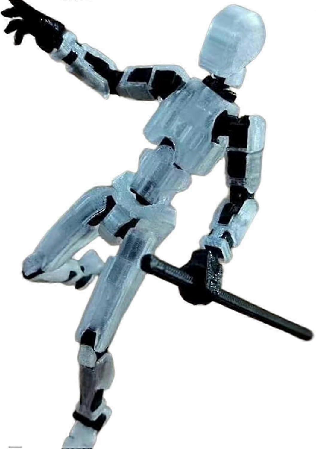 T13 Action Figure, Suitable for Titan 13, Robot Action Figure, 3D Printed with Full Articulation for Stop Motion Animation Enthusiasts