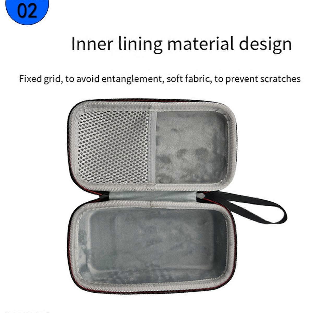 Protective EVA Case for EMBERTON Wireless Speaker Anti-Scratch Shockproof Cover Portable Travel Bag