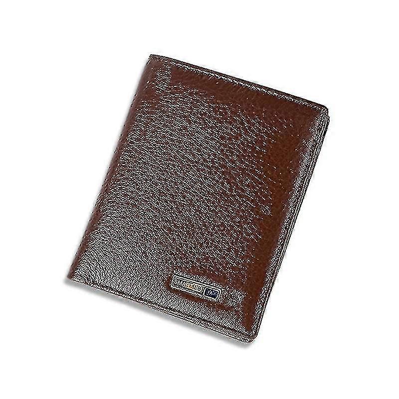Smart Anti-lost Wallet with Bluetooth and Alarm Position Tracking, Bifold Leather