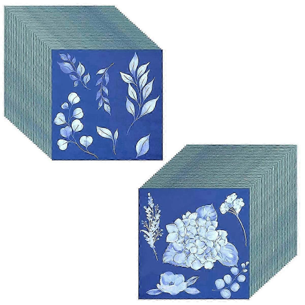 High Sensitivity Cyanotype Paper Kit - 60 Sheets Sun Print Art Paper for Nature Drawing & Sun Printing, DIY Sun-Sensitive Paper Kit