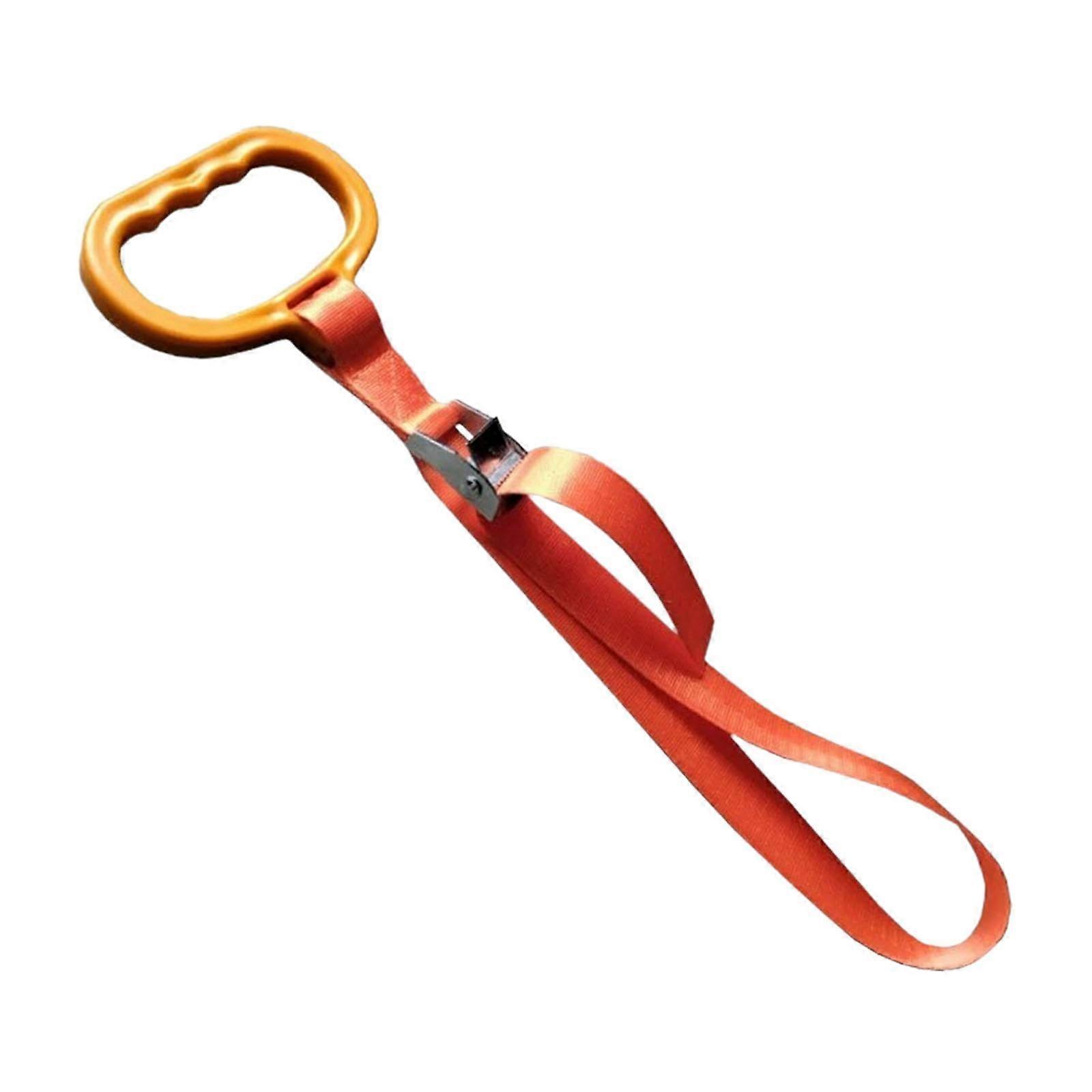 Extension Cord Storage Strap Carrying Strap with Handle Garden Water Hose Organizer Total Length 100cm