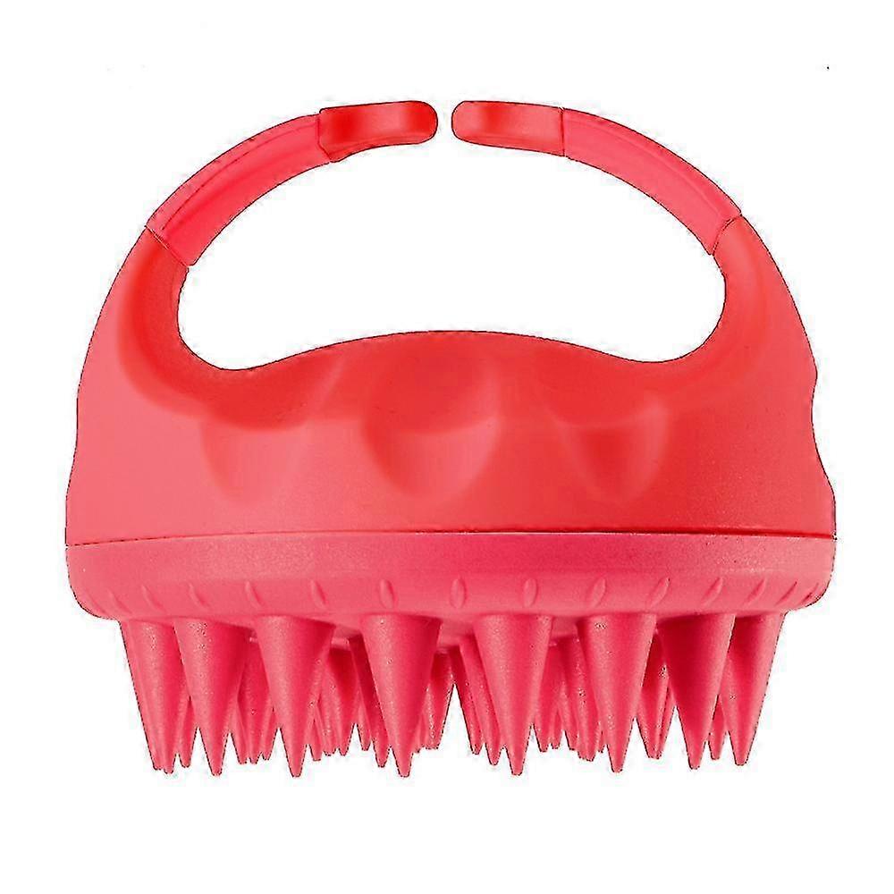 Scalp Massager Shampoo Brush, Soft Silicone Bristle Scalp Scrubber, Scalp Exfoliator