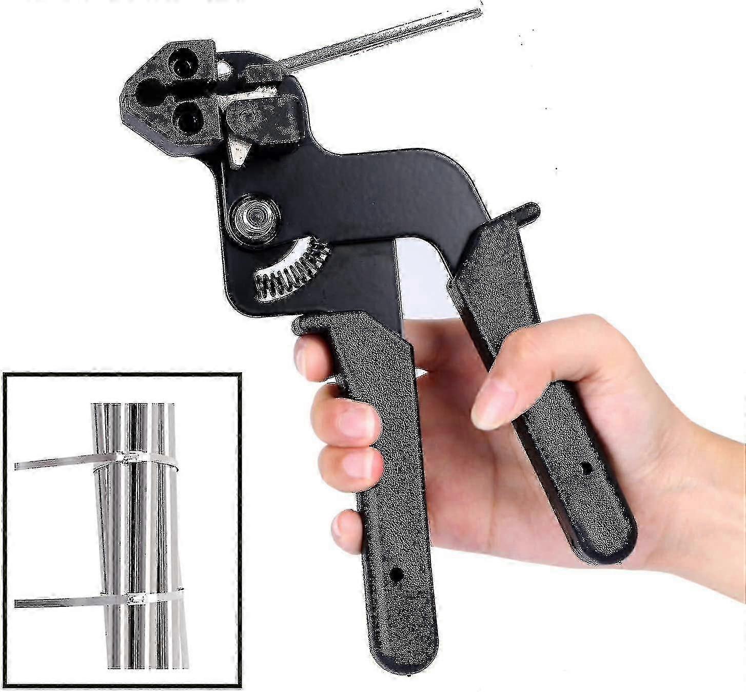 Stainless Steel Cable Tie Pliers with Cutting Function, Appropriate for Cable Ties