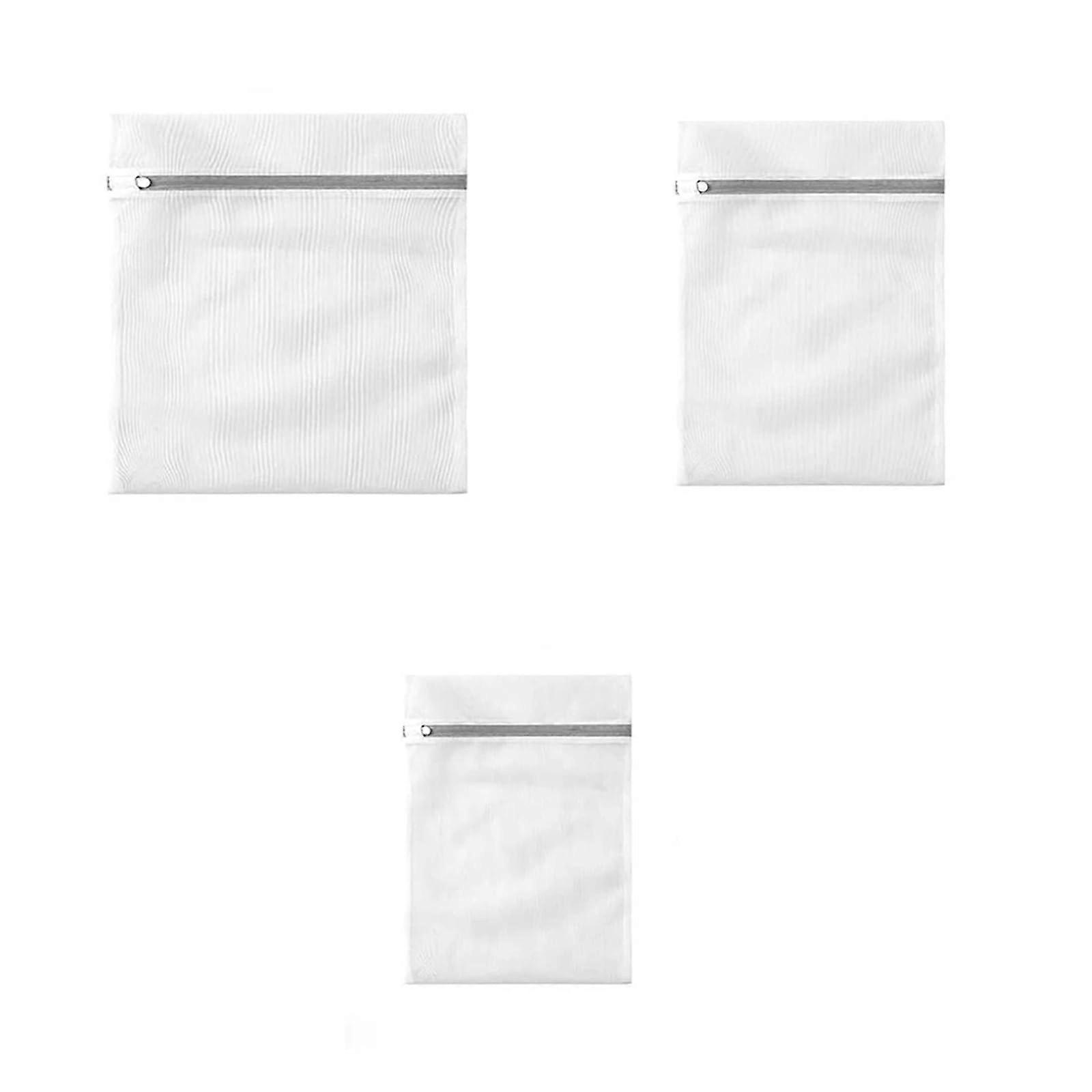 Laundry Mesh Bag For Washing Machine, Net Fabric Delicates Bag, Travel Organizer For Coats, Blouses, Shoes, S-40x50cm